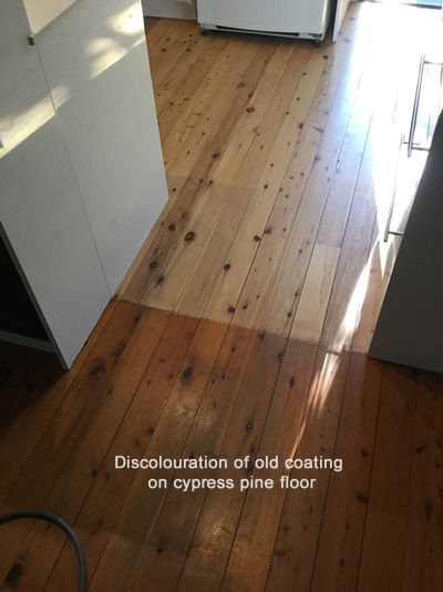 Floor Sanding Discolouration